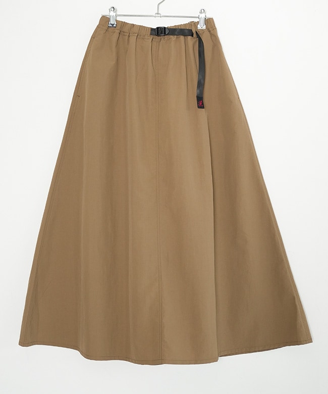 GRAMICCI(グラミチ) NYLON FLARE SKIRT ナイロンフレアスカート ロング