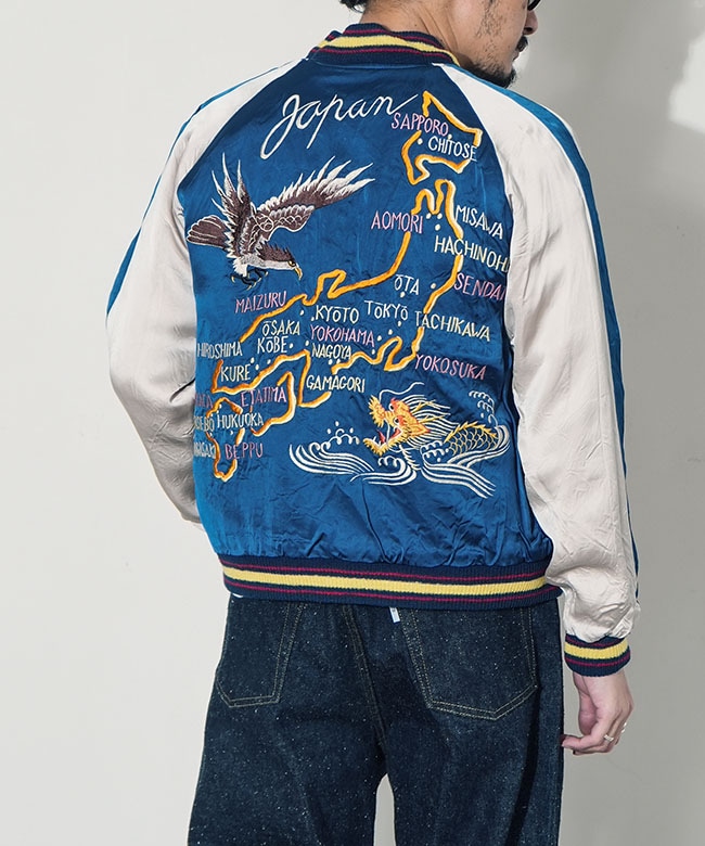 TAILOR TOYO(テーラー東洋) Late 1940s Style Acetate Souvenir Jacket