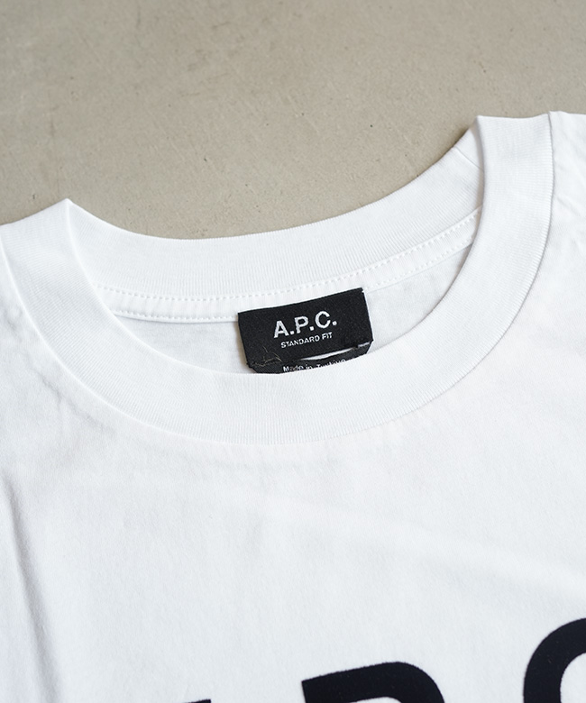 A.P.C.(アー・ペー・セー)T-SHIRT STANDARD GRAND VPC ホワイト T