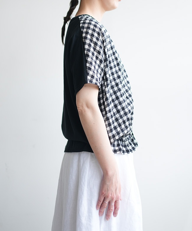 SALE 30%OFF】grin(グリン) シアーチェックドルマンカーディガン 