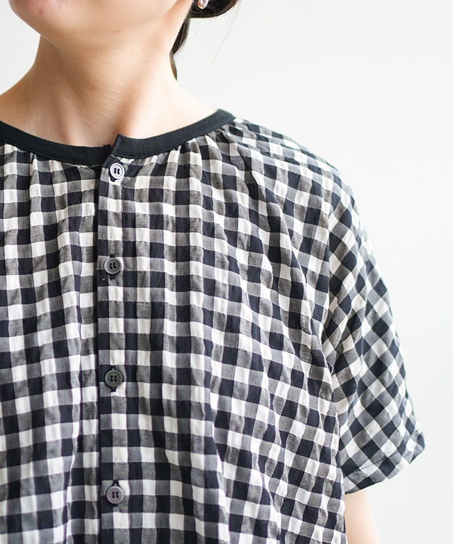 SALE 20%OFF】grin(グリン) シアーチェックドルマンカーディガン 