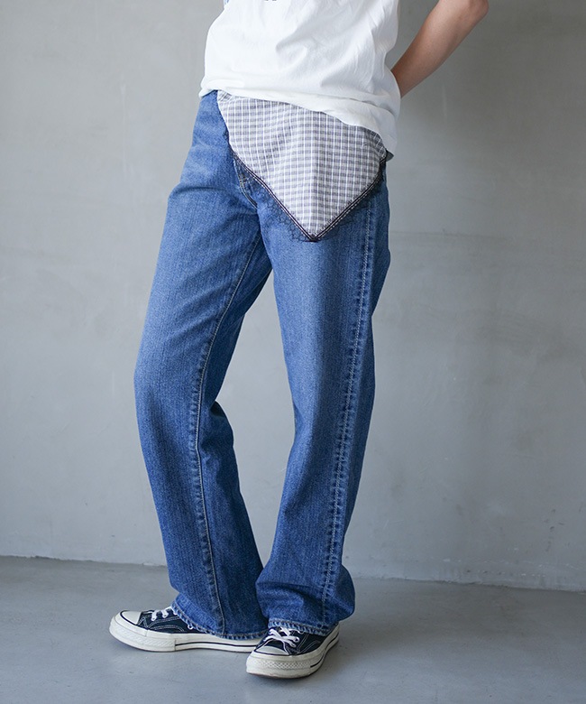 THE SHINZONE(ザ シンゾーン)DOBBY CHECKED BANDANA ドビーチェック