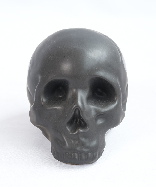 1999年製のレトロなスカル貯金箱 KIKKERLAND(キッカーランド) SKULL MONEY BANK スカル貯金箱 ガイコツ