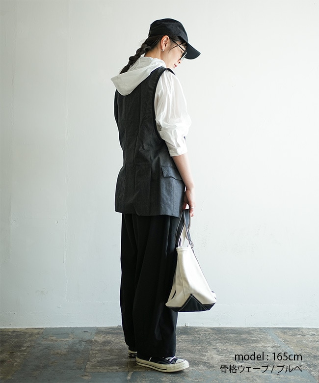sunny side up(サニーサイドアップ)RE TAILORED VEST リメイク
