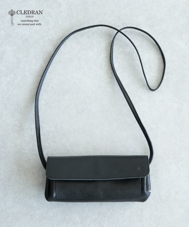 81-5520)【保存袋あり】CLEDRAN(クレドラン)BAGU(バーグ)2WAY WALLET 