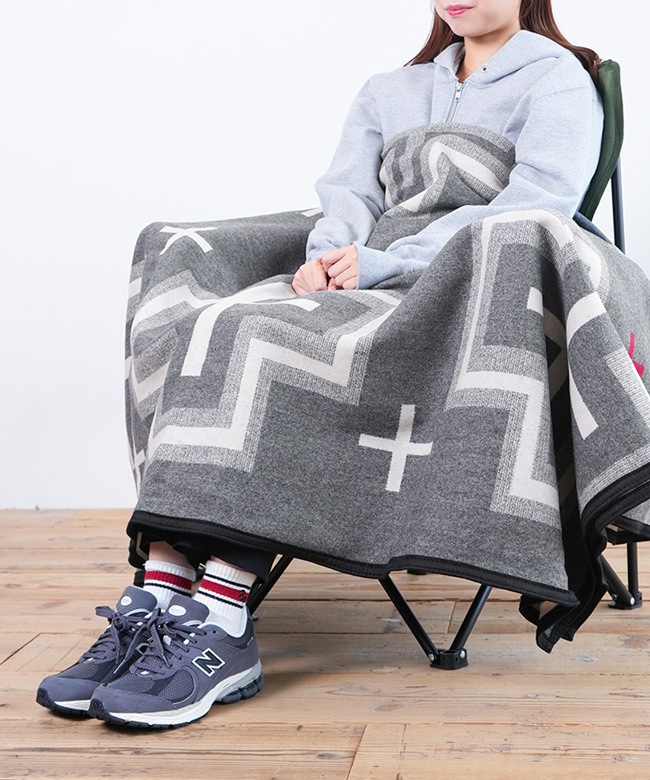 ペンドルトン Pendleton 羊柄ウールブランケット made inUSA ウールブランケット（111×83）MUCHACHO Shared Paths／PENDLETON（ペン