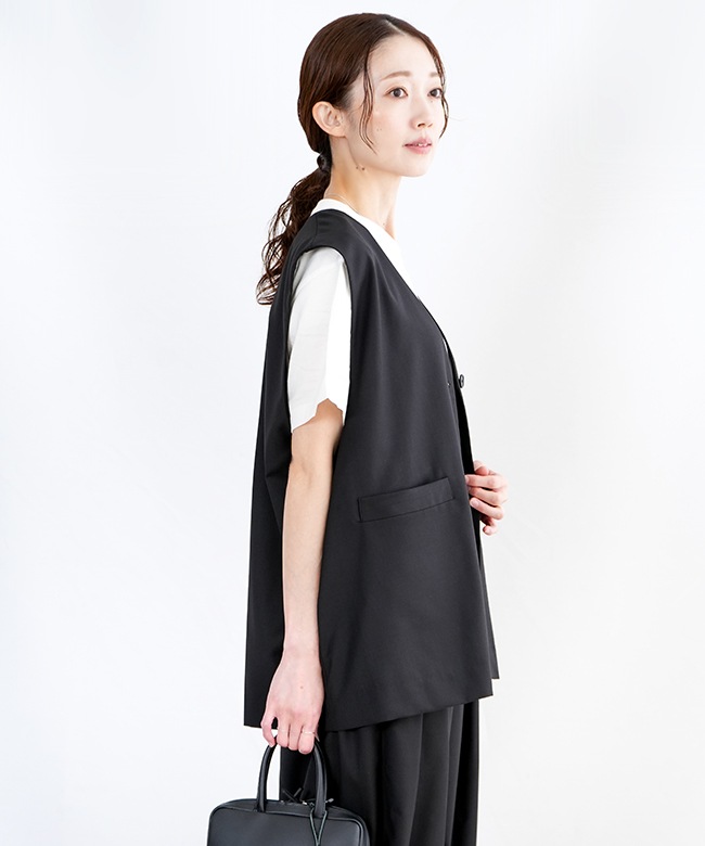 ◇[SMLM-VT]SOLAMONAT LARME(ソラモナラーム) ベスト ノーカラー V