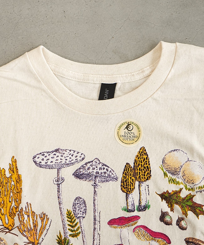y8u]LIBERTY GRAPHICS(リバティグラフィックス) MUSHROOMS T