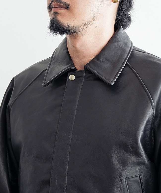 25ssUNIVERSALPRODUCTSユニバーサルプロダクツ レザーブルゾン UNIVERSAL PRODUCTS (ユニバーサルプロダクツ)｜レザーブルゾン