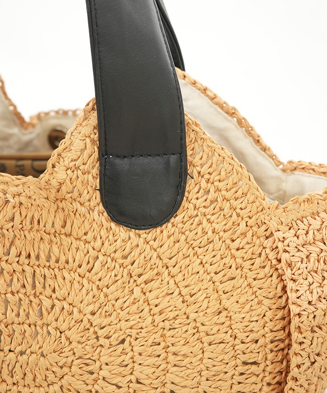 保存袋付き】CLEDRAN(クレドランHAND＆WORK PAPER WIDE CIRCLE BAG