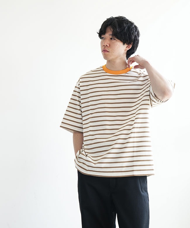 ORCIVAL/オーシバル　ワイド クルーネック Tシャツ　新品同様 ORCIVAL(オーシバル/オーチバル) ワイドクルーネックショートスリーブ