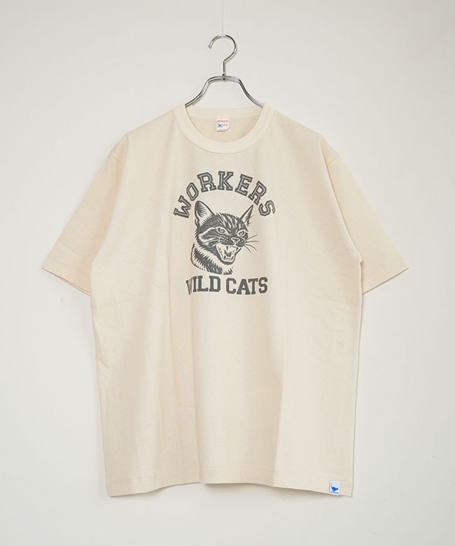 SALE 10%OFF】WORKERS(ワーカーズ) WILD CAT T ワイルドキャットT 半袖