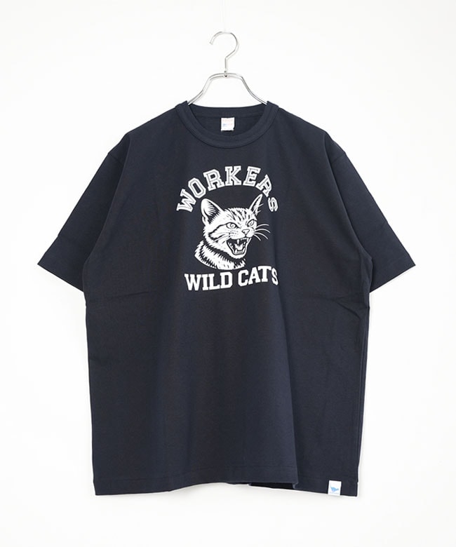 SALE 10%OFF】WORKERS(ワーカーズ) WILD CAT T ワイルドキャットT 半袖