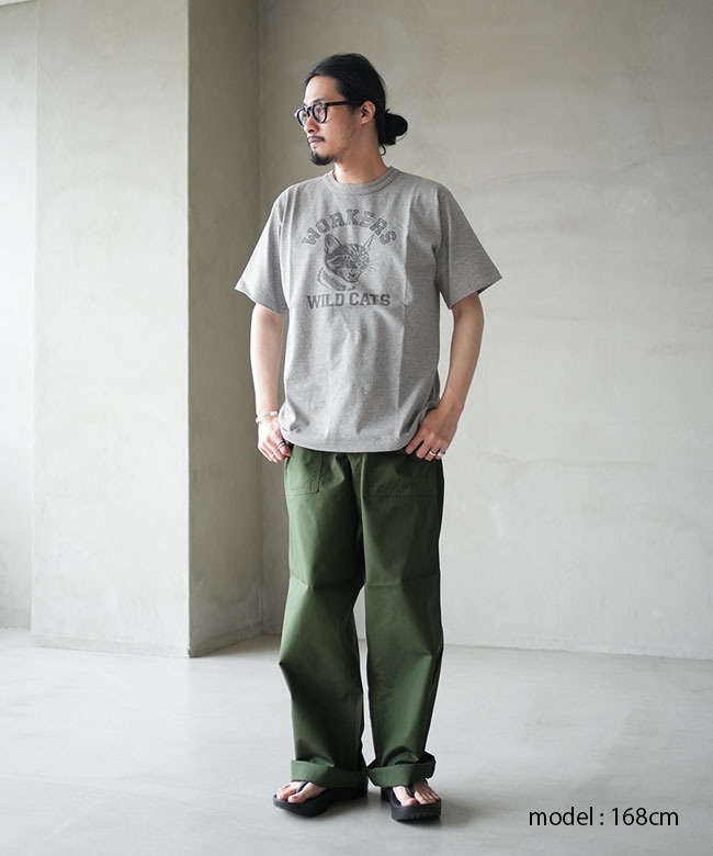 WORKERS(ワーカーズ) WILD CAT T ワイルドキャットT 半袖 Tシャツ