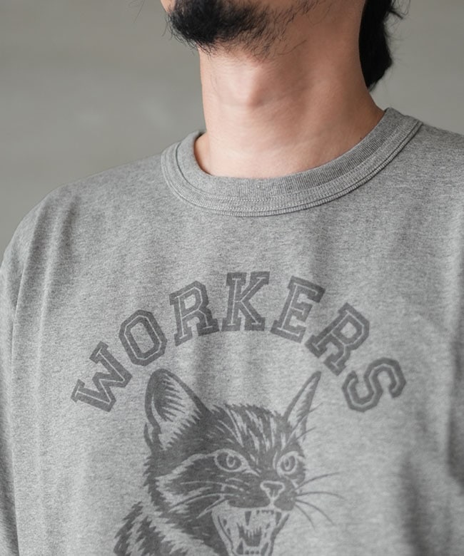 SALE 10%OFF】WORKERS(ワーカーズ) WILD CAT T ワイルドキャットT 半袖