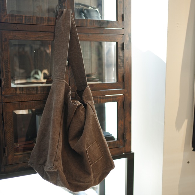 HB-BG4207]hobo(ホーボー) 2WAY TOTE BAG DUCK CANVAS KAKISIBU