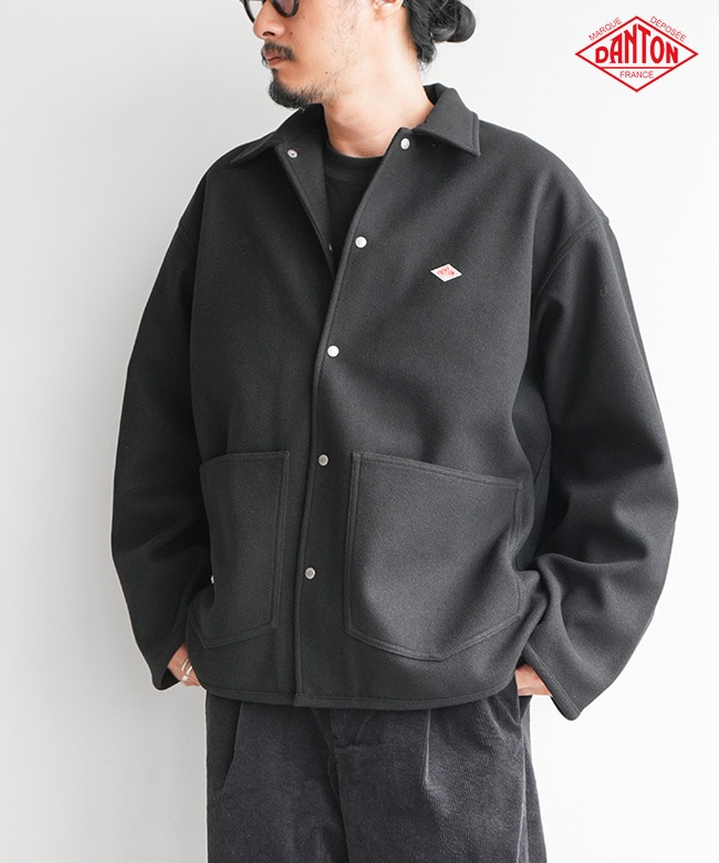 ◇DANTON(ダントン) FLEECE LIKE COVERALL BLOUSON フリースライク