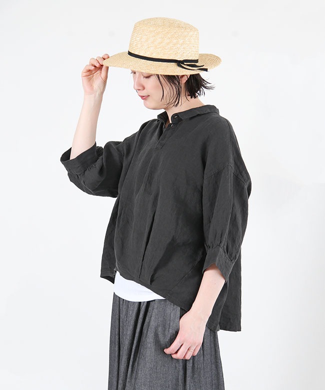 SALE 30%OFF】 Brocante(ブロカント) フレンチリネンシャンブレー 