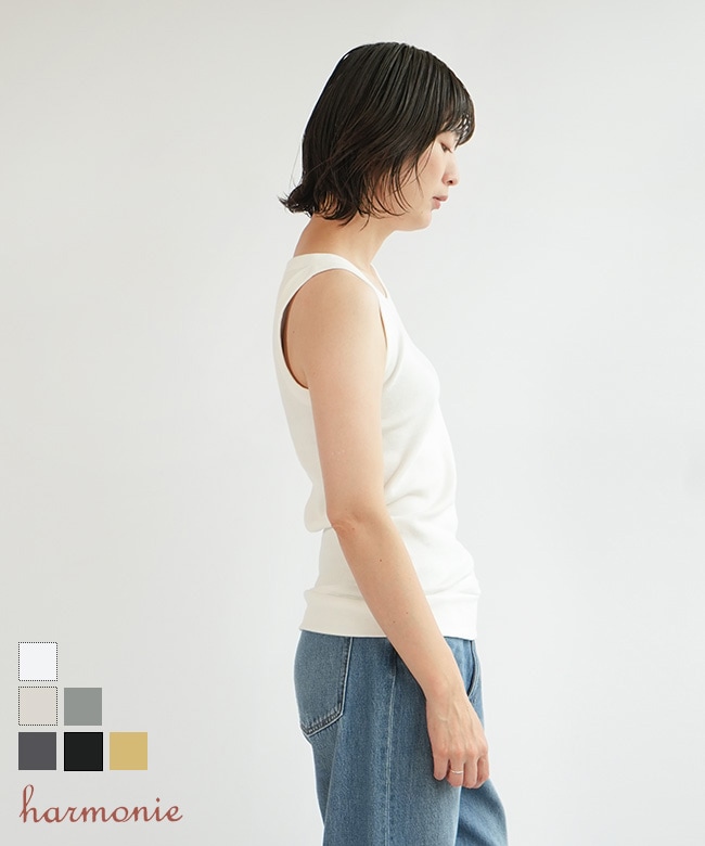 美品　自由区　バイカラー　後ろ異素材　薄手コットントップス eldo]異素材ミックスのバイカラートップス | KOBUNSHA SELECT
