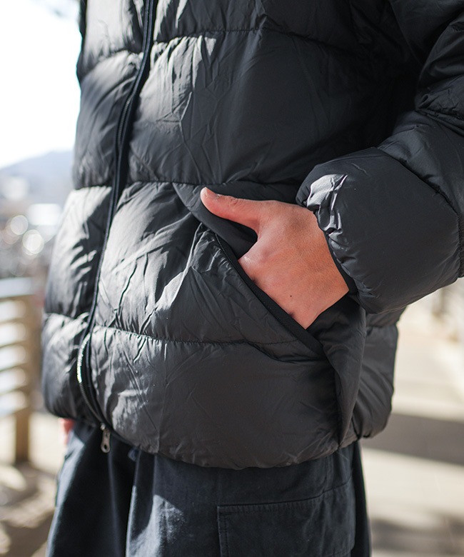 Light Weight Playland Down Jacket (Unisex)(L BLK/ブラック