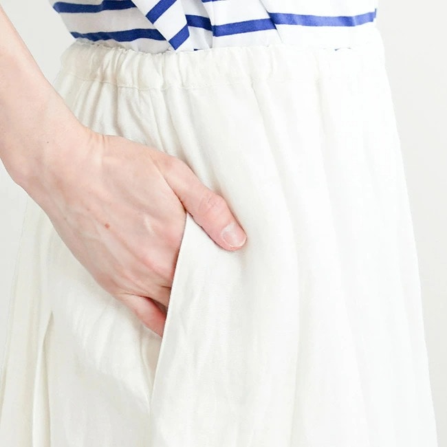 美品　inaリネンスカート 楽天市場】【決算セール！30%OFF】 イナ ina スカート ロング