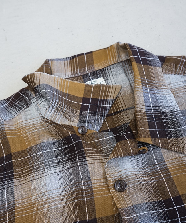 SALE 30%OFF】[GL29435]gold(ゴールド) RAYON CHECK L/S OPEN