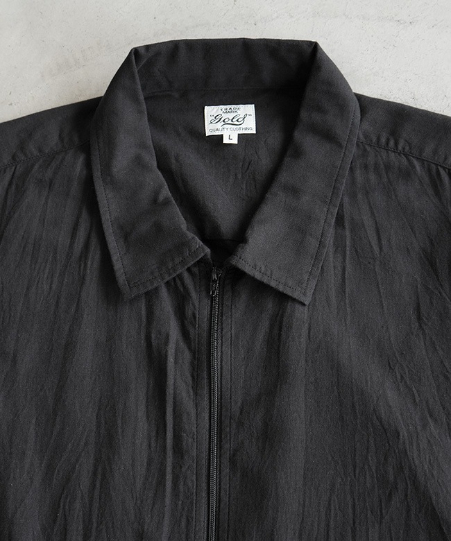 GOLD VAT DYE CHAMBRAY navy set up サイズL SALE 30%OFF】[GL39433]gold(ゴールド) VAT DYE CHAMBRAY ZIP