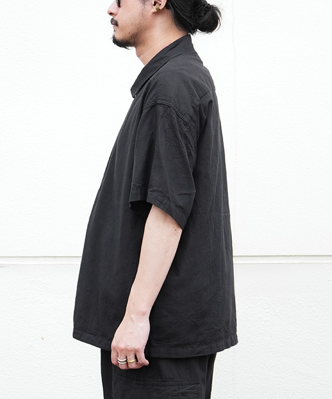 GOLD VAT DYE CHAMBRAY navy set up サイズL