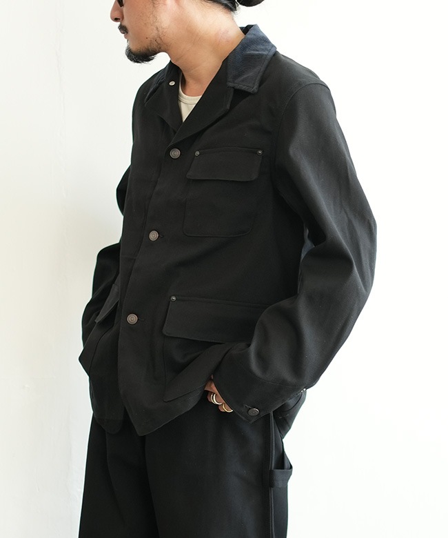 5125-63520]SCYE BASICS(サイベーシックス) Stretch Cotton Duck