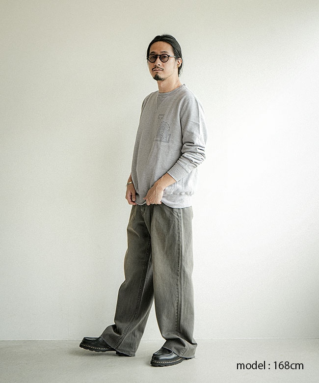 RN29373188]REMI RELIEF(レミレリーフ) SP加工裏毛クルー