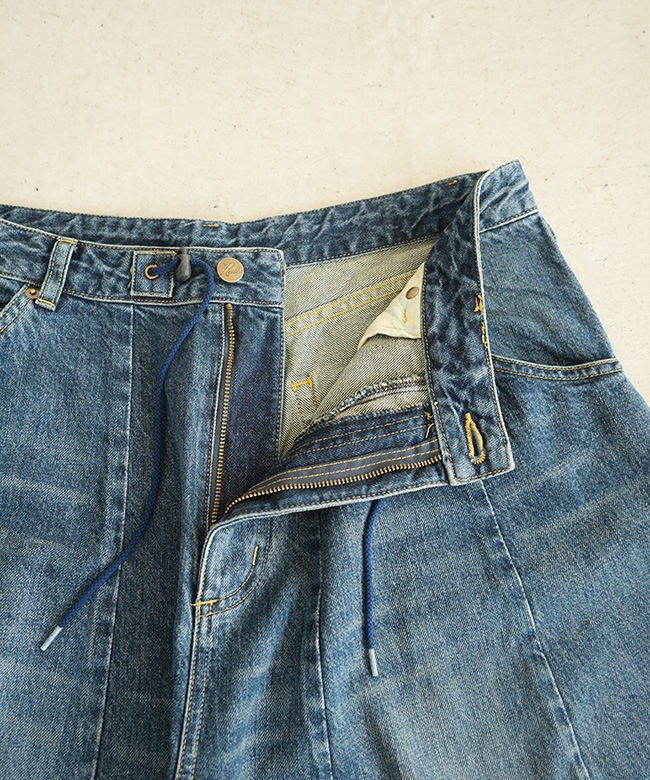 NEEDLES(ニードルズ) H.D. Jean - 12oz Denim ヒザデルジーンズ - 12