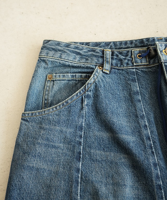 NEEDLES(ニードルズ) H.D. Jean - 12oz Denim ヒザデルジーンズ - 12