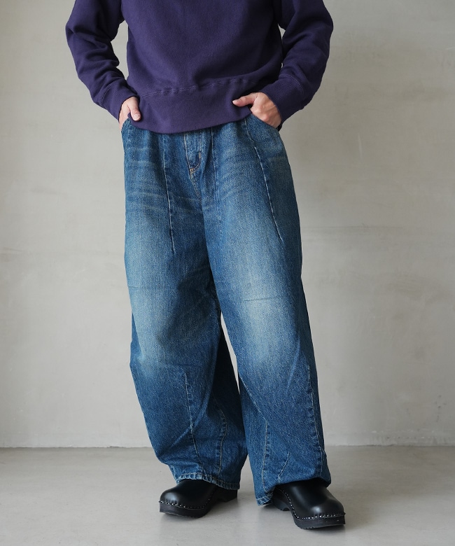 RW235]NEEDLES(ニードルズ) H.D. Jean - 12oz Denim ヒザデルジーンズ