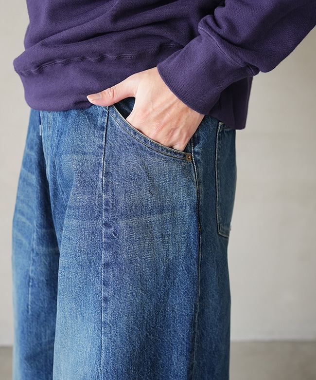 RW235]NEEDLES(ニードルズ) H.D. Jean - 12oz Denim ヒザデルジーンズ