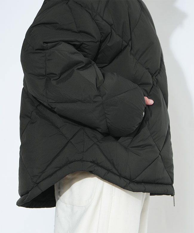 格安◆ラックス ユーティリネンジャケット＃ポールハーデン＃ダニエラグレジスチマラ PYRENEX ピレネックス アデル ダイヤモンドキルト ショート ダウン