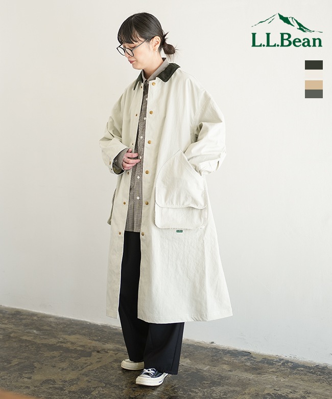 6175-3134]L.L.Bean(エルエルビーン) Long Field Coat ロング