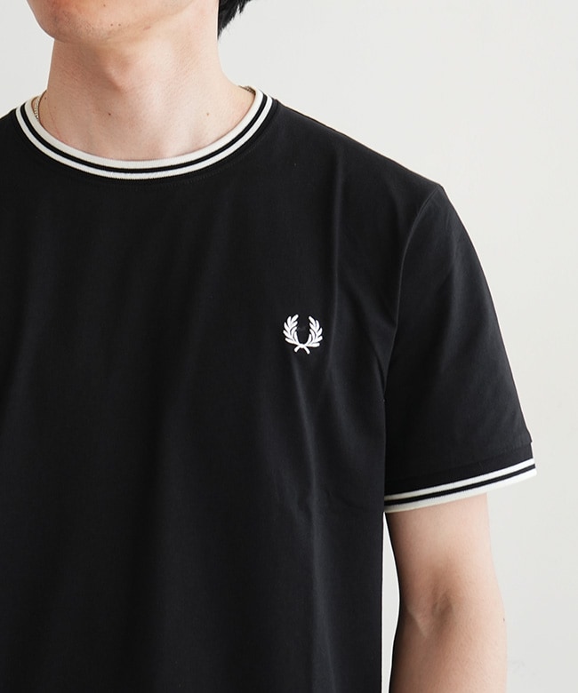 FRED PERRY(フレッドペリー) TWIN TIPPED-T-SHIRT ツイン ティップド T