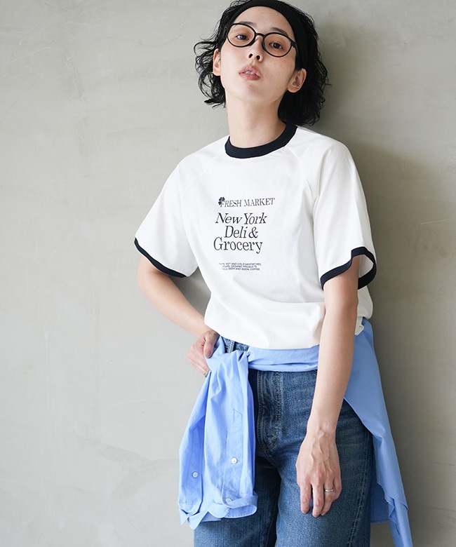 SALE 30%OFF】THE SHINZONE(ザ シンゾーン) FRESH MARKET RINGER TEE