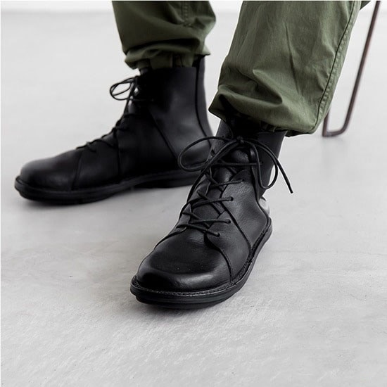 trippen メンズ ブラウン レースアップ　トリッペン　EUサイズ42美品 trippen/トリッペン Gangster レースアップシューズ ブラウン