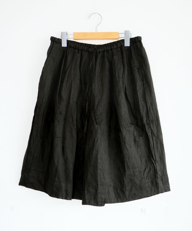SALE 30%OFF】mizuiro ind(ミズイロインド) linen wide half PT リネン