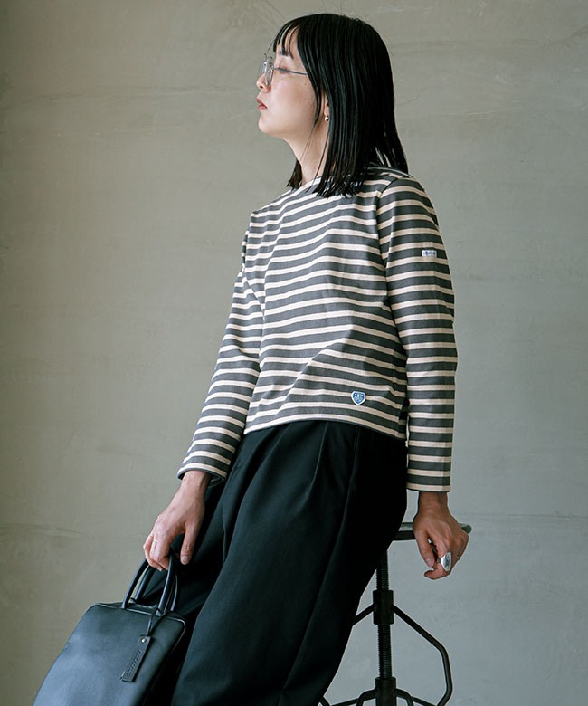 ORCIVAL(オーシバル/オーチバル)COTTON LOURD コットンロード クルー