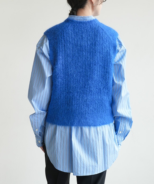 THE SHINZONE(ザ シンゾーン) ALPACA SHAGGY KNIT VEST アルパカ