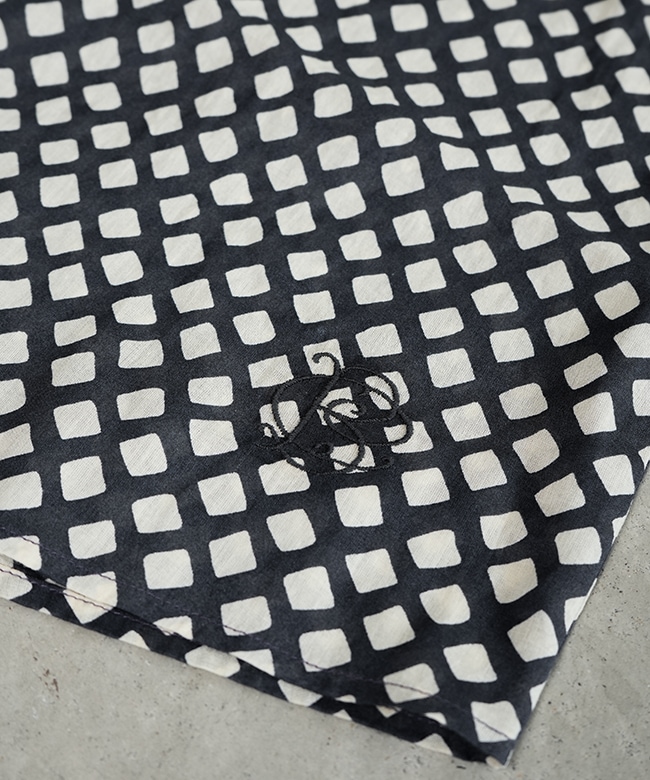 BROCANTE ブロカント インドプリント フロンセワンピース Brocante / ブロカント] インドプリントフロンセワンピース