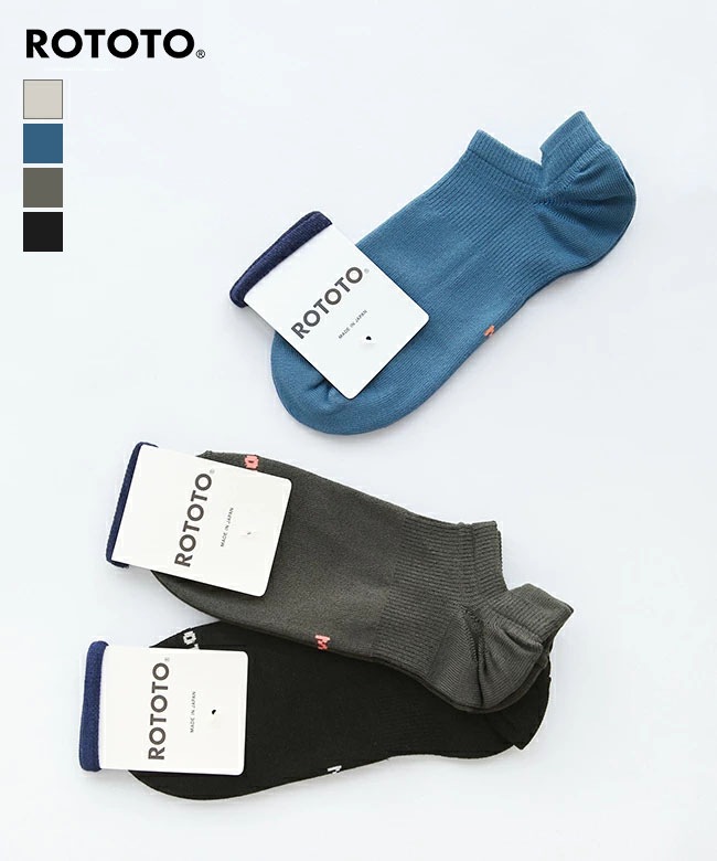 ROTOTO(ロトト)SNEAKER FOOT COVER ソックス【メール便対応可】 [R1521