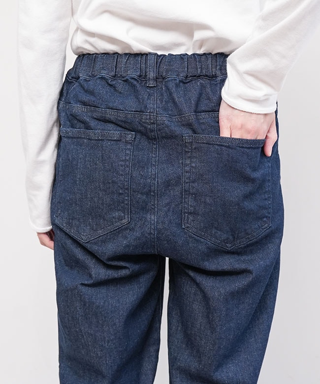 SALE 50%OFF】8RAYNS(エイトレインズ) デニムストレッチイージーパンツ