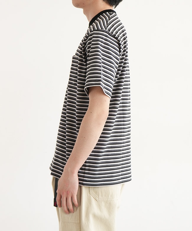 ◇DANTON(ダントン) POCKET T-SHIRT(ポケットTシャツ/ボーダー)メンズ