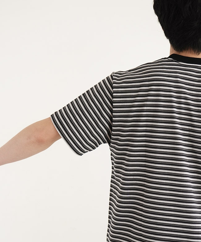 ◇DANTON(ダントン) POCKET T-SHIRT(ポケットTシャツ/ボーダー)メンズ