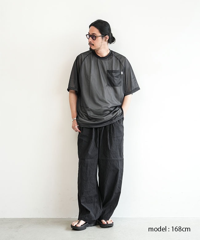 トップス CMF OUTDOOR GARMENT MESH TEE BLACK XL SALE 30%OFF】[CMF2501-C12J]CMF/COMFY OUTOOR GARMNT