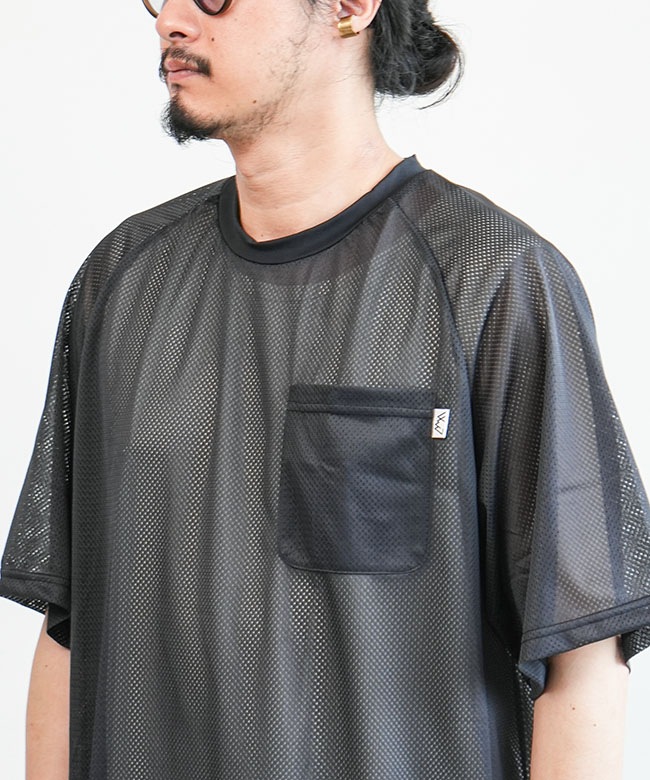 トップス CMF OUTDOOR GARMENT MESH TEE BLACK XL CMF OUTDOOR GARMENT/シーエムエフアウトドアガーメント/別注