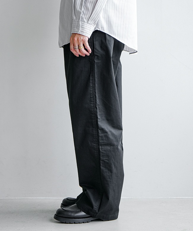 GMP5-FJP004]GRAMICCI(グラミチ) T/C TWILL WIDE PANT ポリエステル